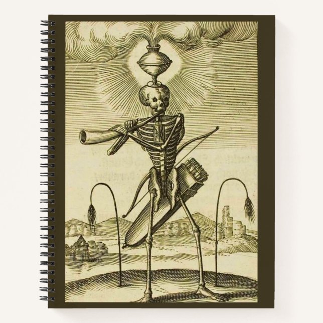 busy skeleton notebook (Front)
