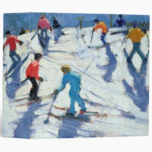 Busy Ski Slope Lofer 2004 Binder