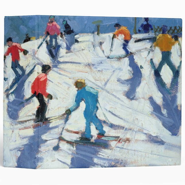 Busy Ski Slope Lofer 2004 Binder (Front/Spine)