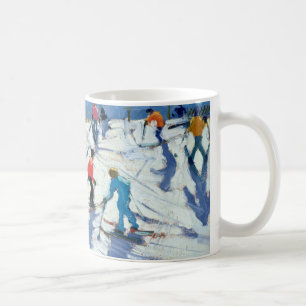 Busy Ski Slope Lofer 2004 Coffee Mug