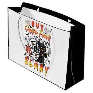 But Coffee First Be Scary Large Gift Bag