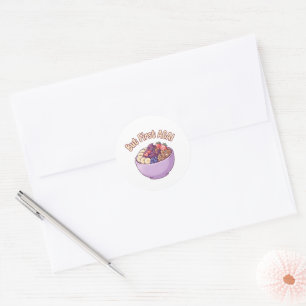 But First Açaí Cute Kawaii Sticker
