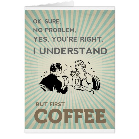 BUT FIRST COFFEE CARDS (Front)