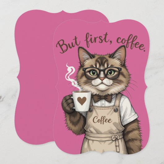 But First, Coffee Cat (Front/Back)
