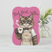 But First, Coffee Cat (Standing Front)