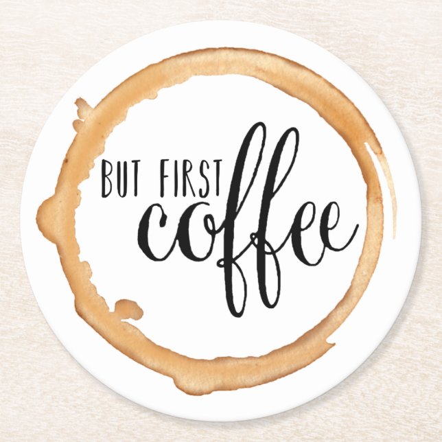 but first, coffee coaster (Front)