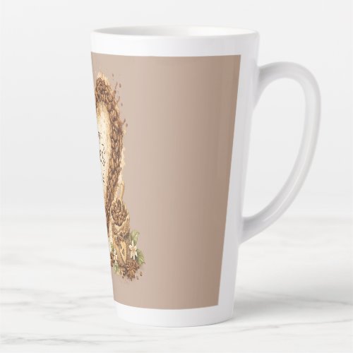 But First, Coffee Cozy Vintage Latte Mug