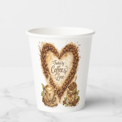 But First, Coffee Cozy Vintage Paper Cups