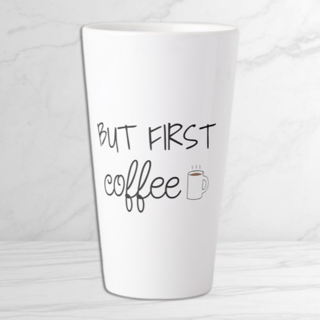 But First, Coffee Latte Mug (Creator Uploaded)