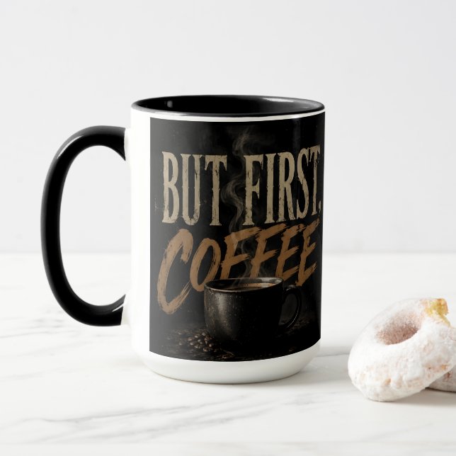 But first coffee mug (With Donut)