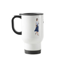But First Coffee Painted Woman Mug