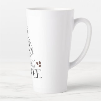 But First Coffee White Large 17 oz Latte Mug
