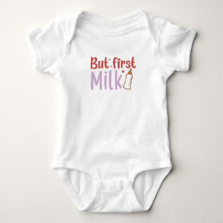 But First Milk - Toddler/Baby Boy Clothe Bodysuits