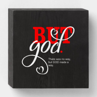 But God Box Sign