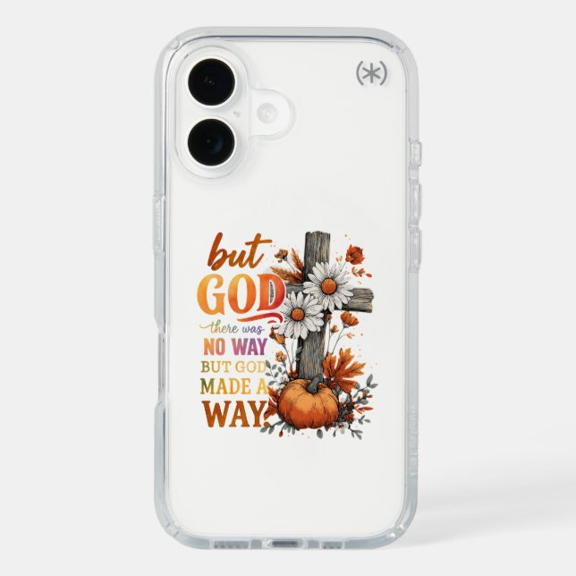 But God Made A Way  Speck iPhone Case (Front)