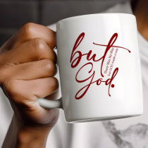 But God Made The Way Religious Motivational Quote Coffee Mug