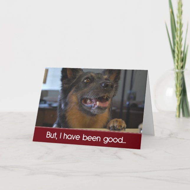 But I Have Been Good | Christmas Cards (Front)