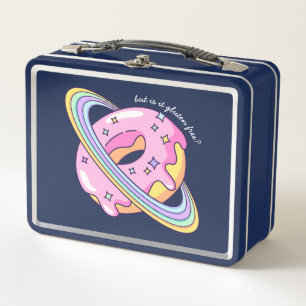 But Is It Gluten Free? Donut Metal Lunch Box
