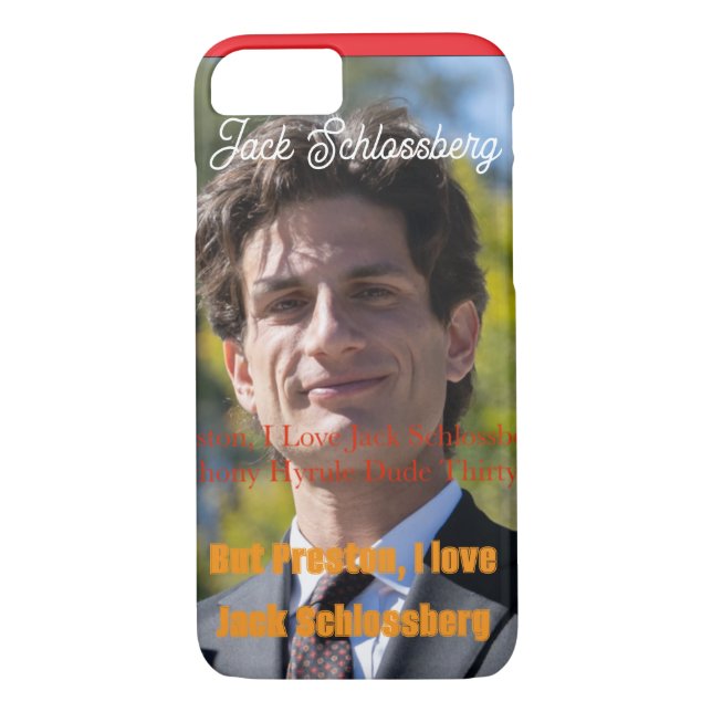But Preston, I love Jack Schlossberg iPhone Case (Back)