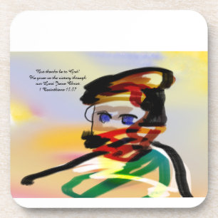 But thanks be to God!  Beverage Coaster