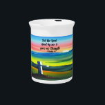 But The Lord Stood By Me Porcelain Pitcher<br><div class="desc">But The Lord Stood By Me Porcelain Pitcher.</div>