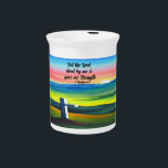 But The Lord Stood By Me Porcelain Pitcher<br><div class="desc">But The Lord Stood By Me Porcelain Pitcher.</div>