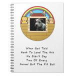 But The Pit Bull Notebook at Zazzle