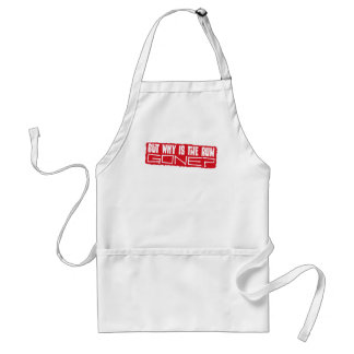 But why is the rum gone? adult apron