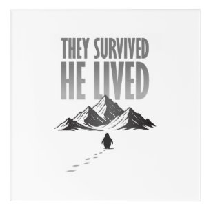 But Why Nihilist Penguin Motivation Acrylic Print