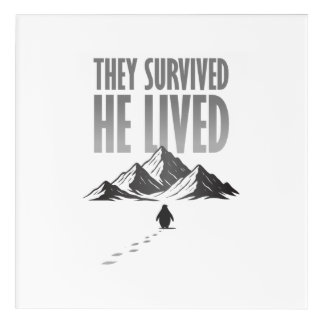 But Why Nihilist Penguin Motivation Acrylic Print