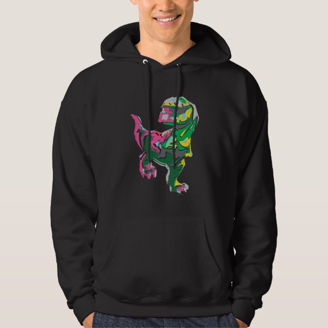 Butch Abstract Silhouette Hoodie (Front)