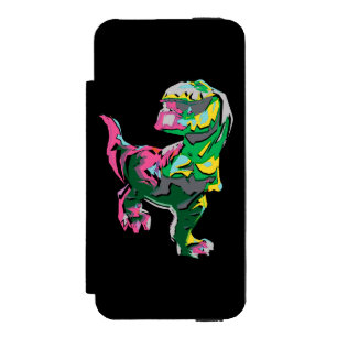 Butch Abstract Silhouette Wallet Case For iPhone SE/5/5s