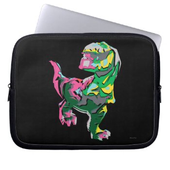 Butch Abstract Silhouette Laptop Sleeve by gooddinosaur at Zazzle