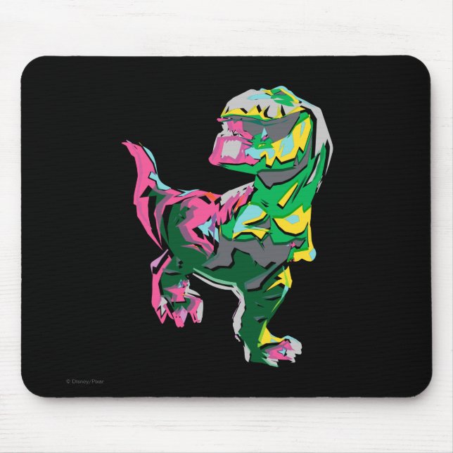 Butch Abstract Silhouette Mouse Pad (Front)