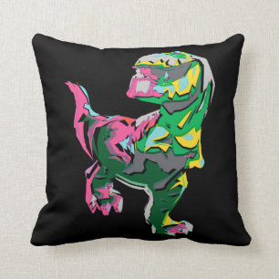 Butch Abstract Silhouette Throw Pillow