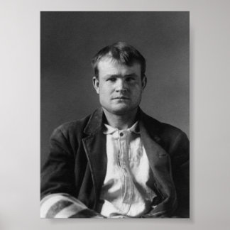 Butch Cassidy Mugshot Poster