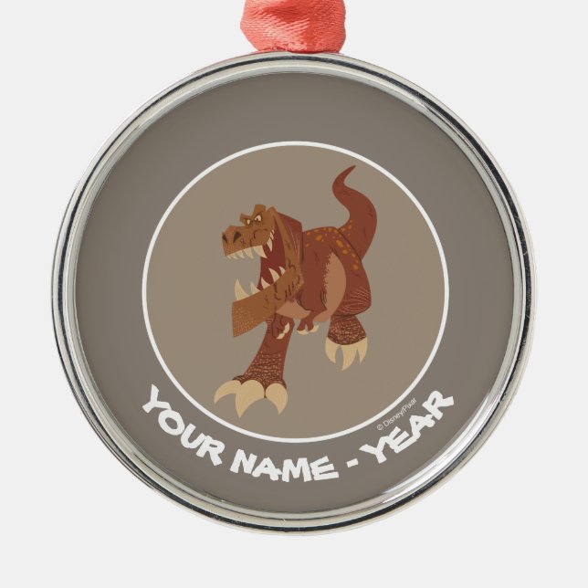 Butch Character Art Metal Ornament (Front)