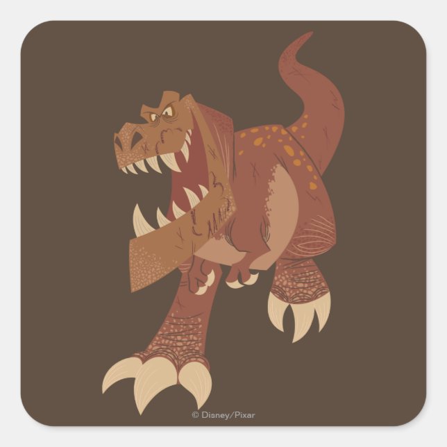 Butch Character Art Square Sticker (Front)