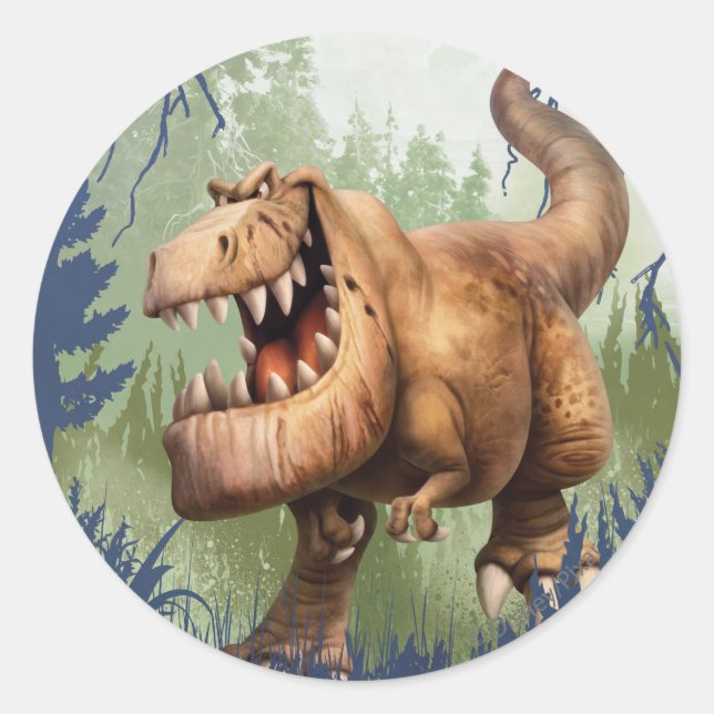 Butch Charging Classic Round Sticker (Front)