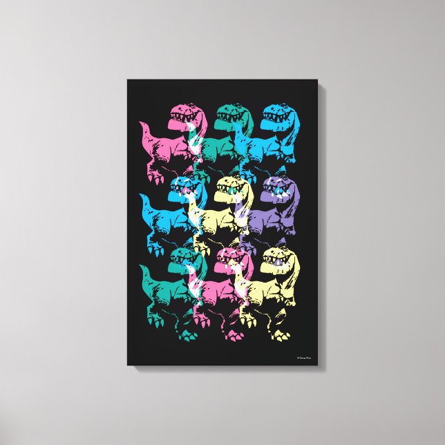 Butch Color Stamp Canvas Print (Front)