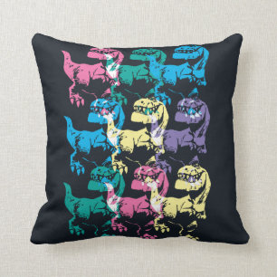 Butch Color Stamp Throw Pillow