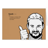 BUTCH lesbian (Front Horizontal)