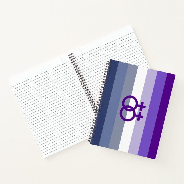 Butch Lesbian Love WLW Pride Notebook (Inside)