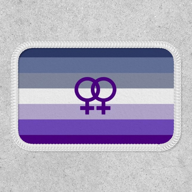 Butch Lesbian Love WLW Pride Patch (Front)