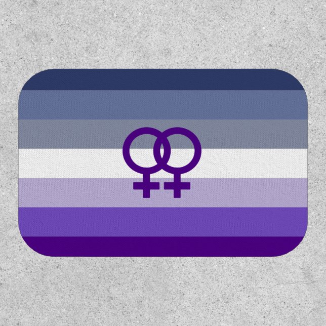 Butch Lesbian Love WLW Pride Patch (Front)