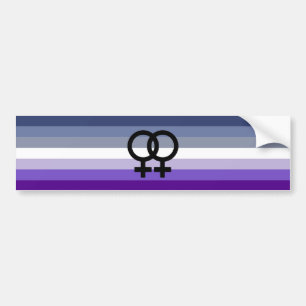 Butch Lesbian Pride Bumper Sticker