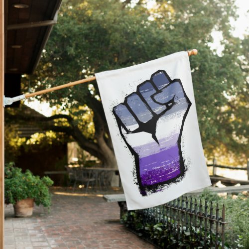 Butch Lesbian Pride Fist House Flag