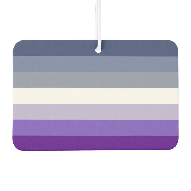 Butch Lesbian Pride Flag Air Freshener (Front)