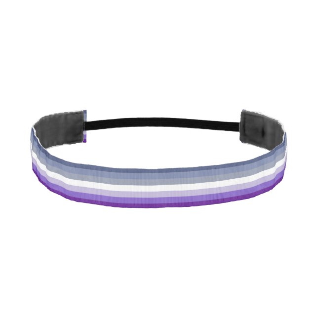 Butch Lesbian Pride Flag Athletic Headband (Front)