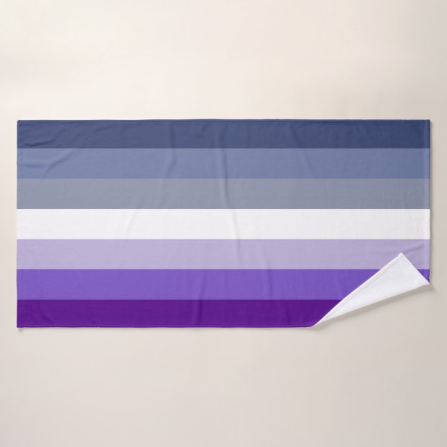 Butch Lesbian Pride Flag Bath Towel (Bath Towel)